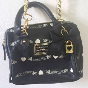 Betsey Johnson Hearts & Roses crossbody purse.